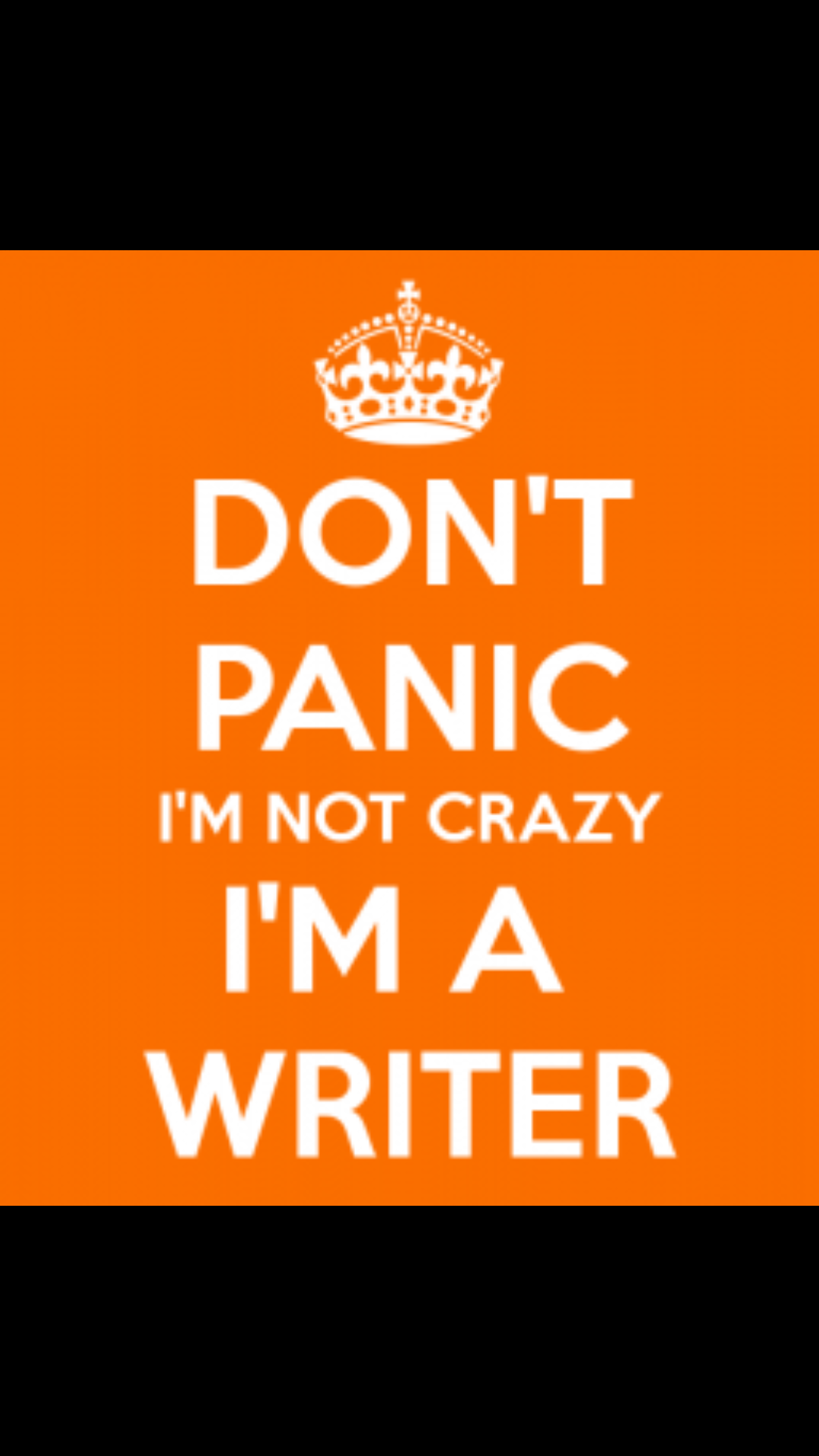 You said im crazy. Because im Crazy. Don't Panic im Mechanic.